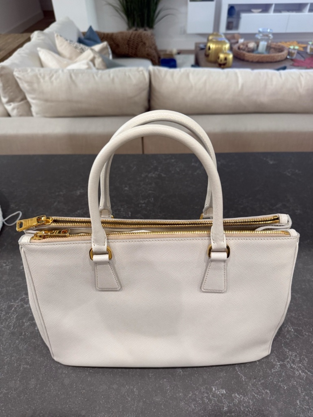 Prada B2756T Saffiano Leather Handbag - Picture 2 of 9